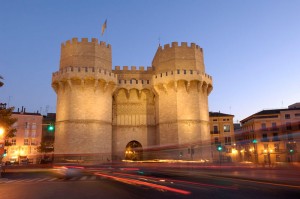 VALENCIA. Torres de Serranos.